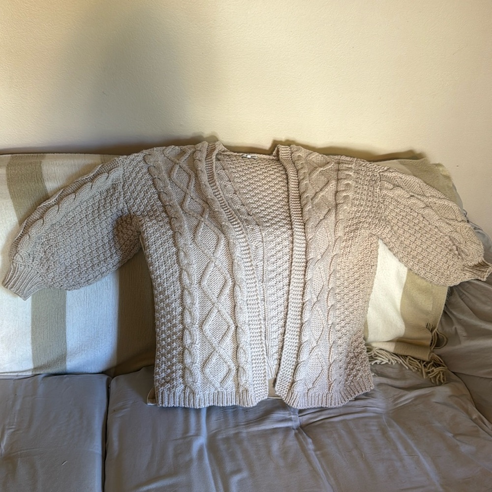 Soft and cozy chunky fall sweater